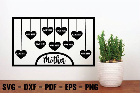 Best Mom Laser Cut File: Metal Art to Embroidery