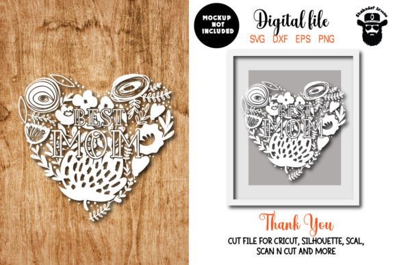 Best Mom Papercut Template: An Embroidery Review