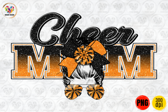 Cheer Mom Messy Bun PNG: An Embroidery Review