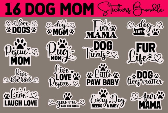 Dog Mom Stickers Design Bundle: An Embroidery Review