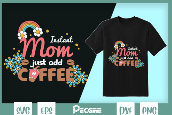 Instant Mom Just Add Coffee Retro Design Review