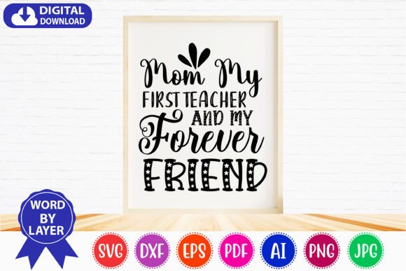 Mom My First Teacher SVG: An Embroidery Review