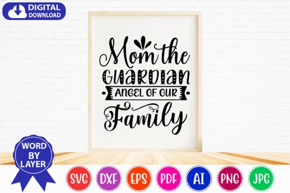 Mom the Guardian Angel SVG: An Embroidery Review
