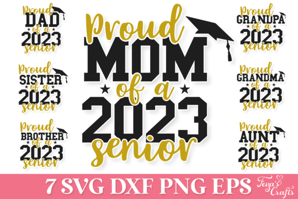 Proud Family of a 2023 Senior SVG Bundle Review