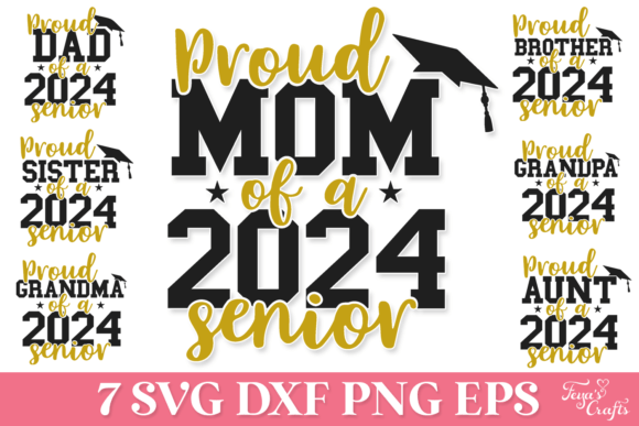 Proud Family of a 2024 Senior SVG Bundle Review