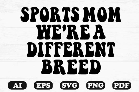 Sports Mom We're a Different Breed Retro Review